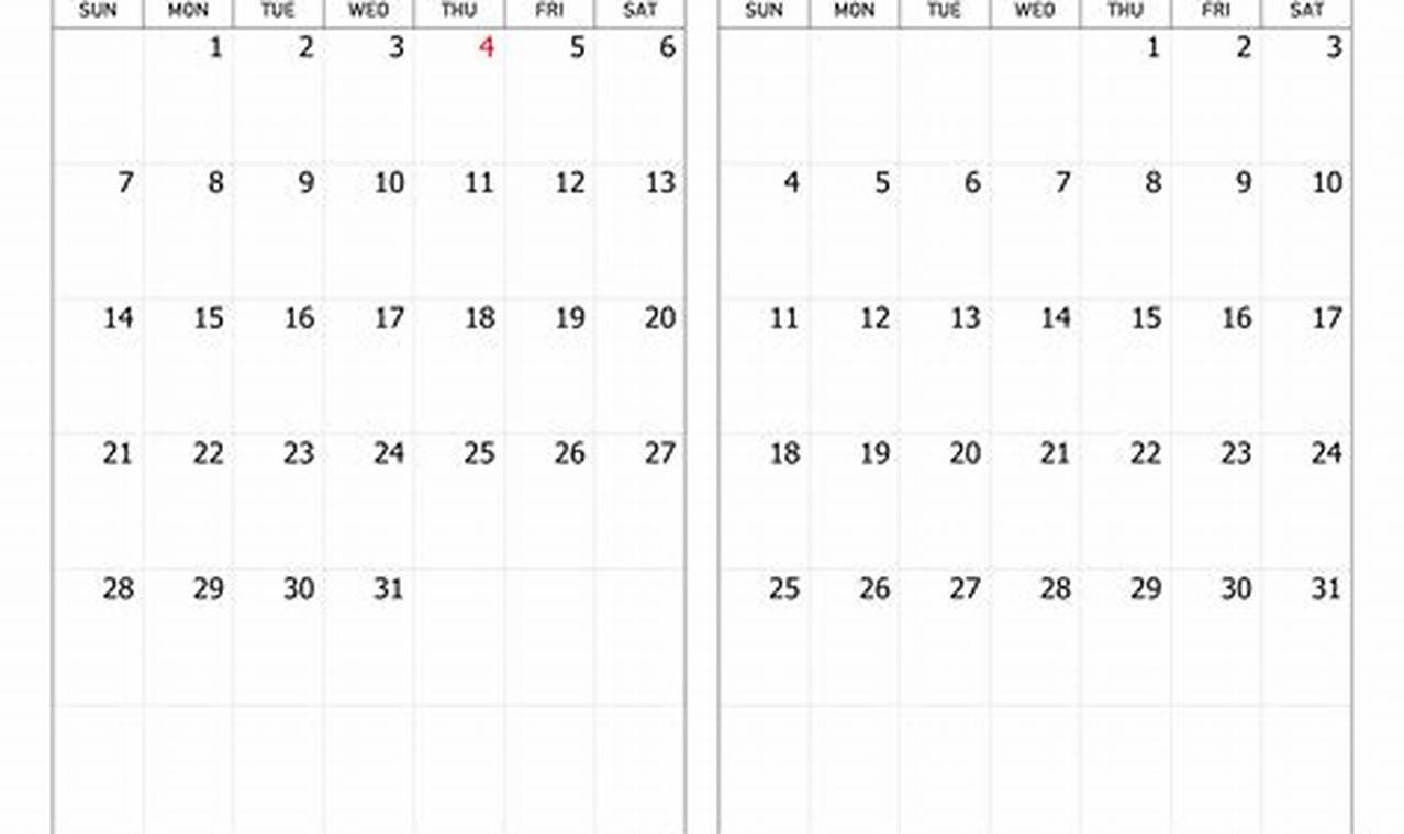 July And August 2024 Calendar