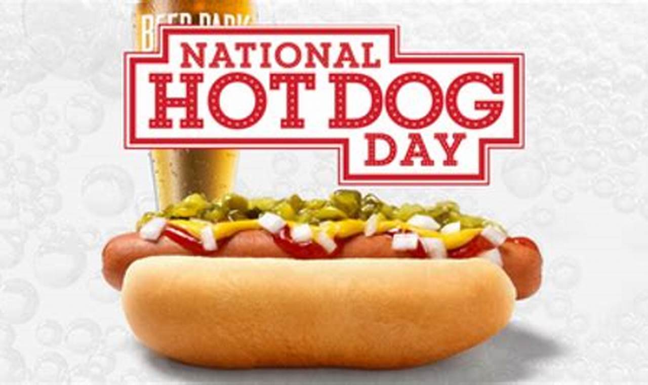 July National Hot Dog Day 2024