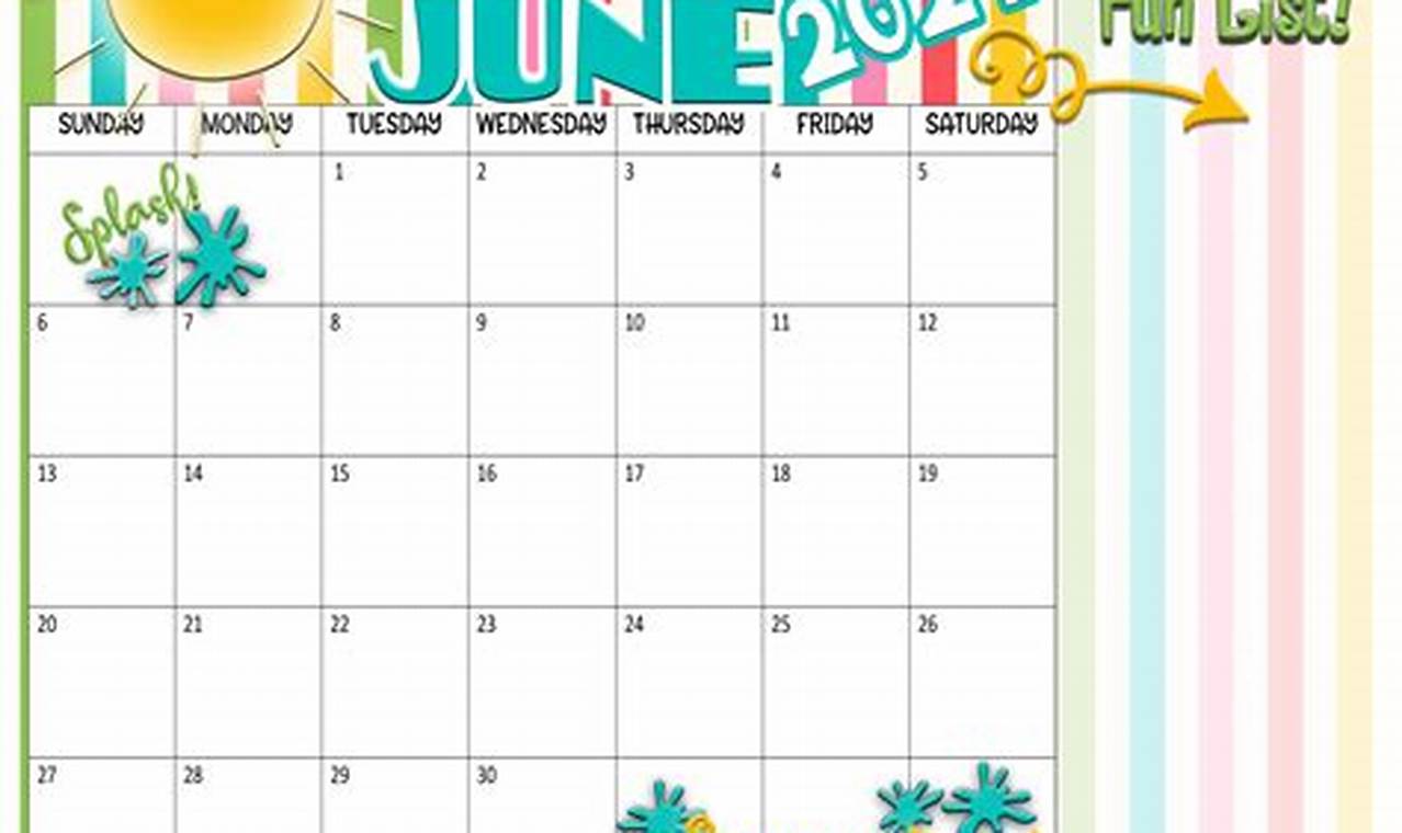 June 2024 Calendar Summertime Saga