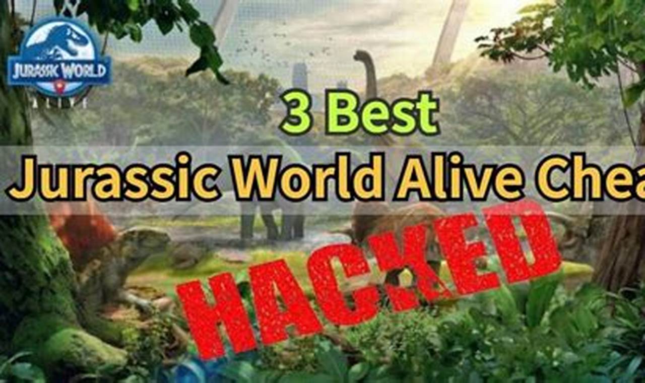 Jurassic World Alive Cheats 2024