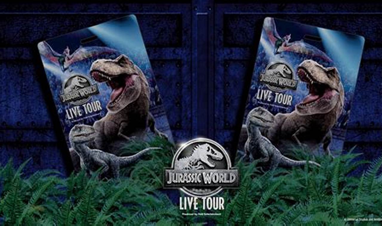 Jurassic World Tour 2024