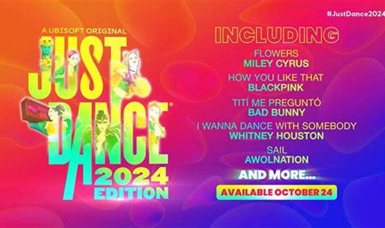 Just Dance 2024 Ultimate Edition Song List