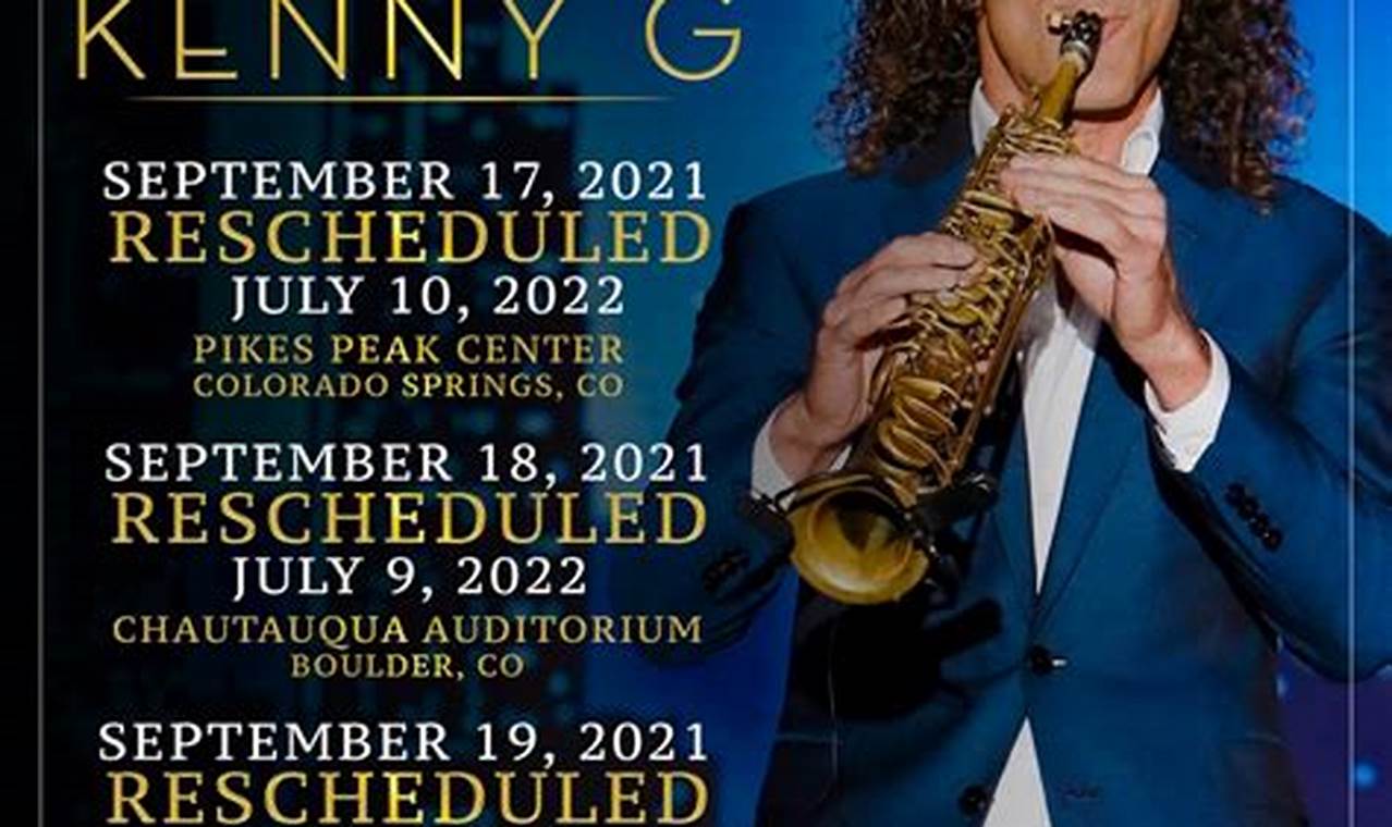Kenny G Concert 2024