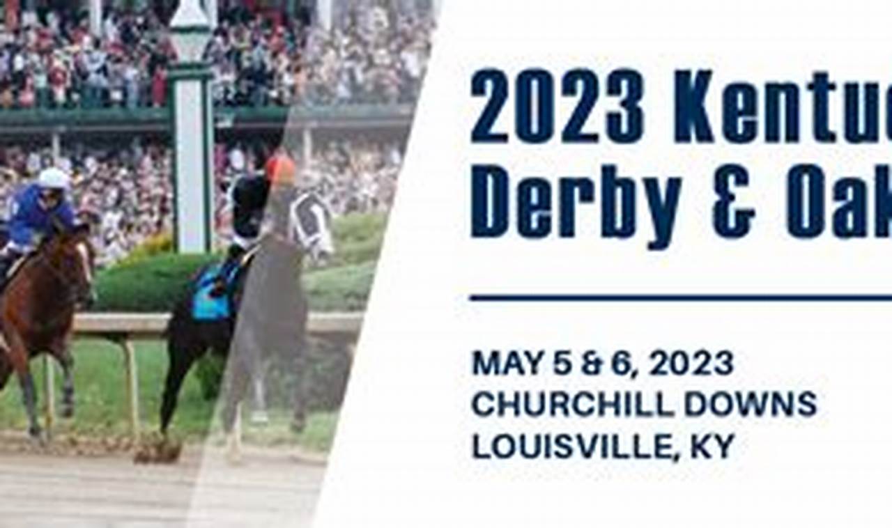 Kentucky Derby 2024 Race Schedule