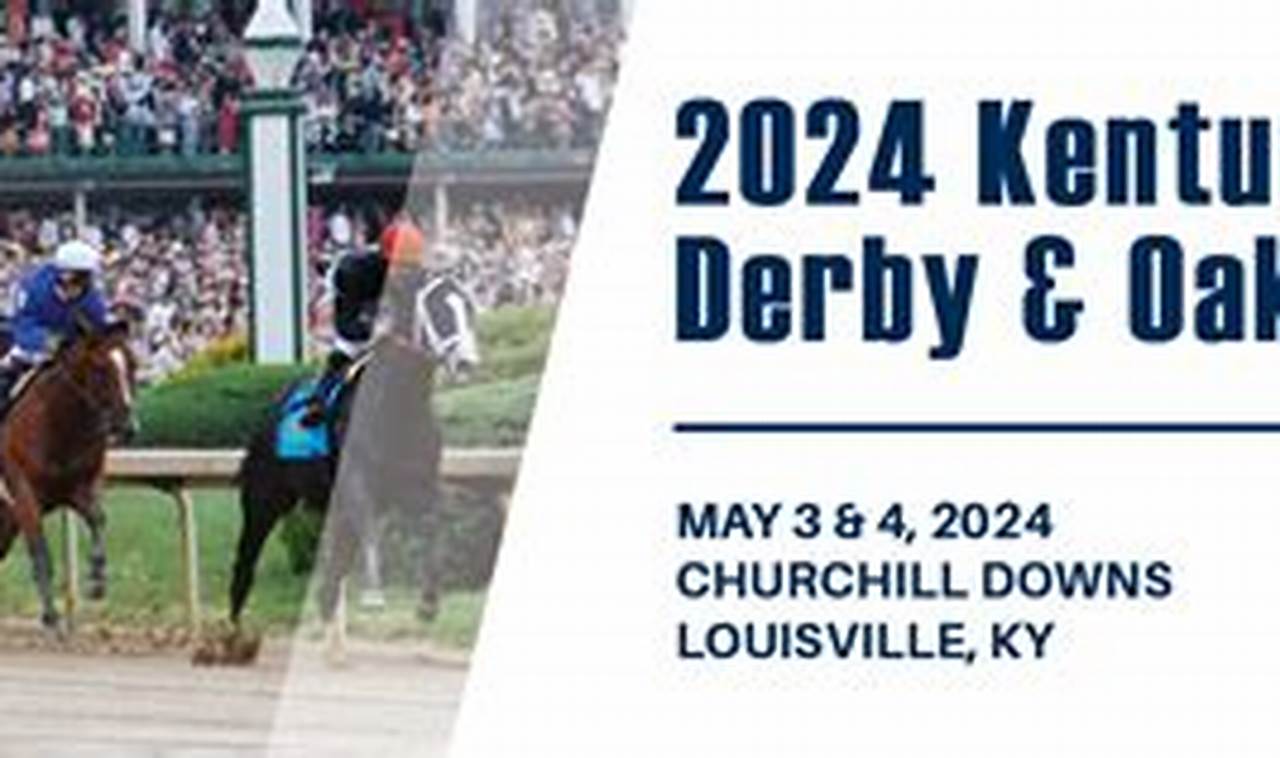 Kentucky Derby Program 2024