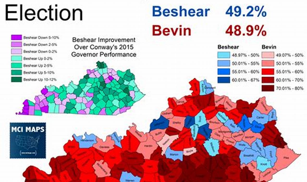 Kentucky Governor Race 2024 Map