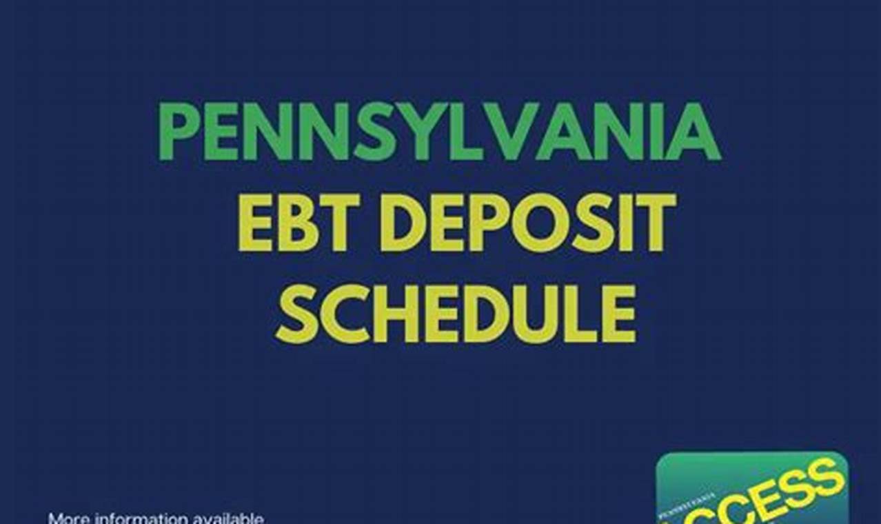 Kentucky P-Ebt 2024 Deposit Dates