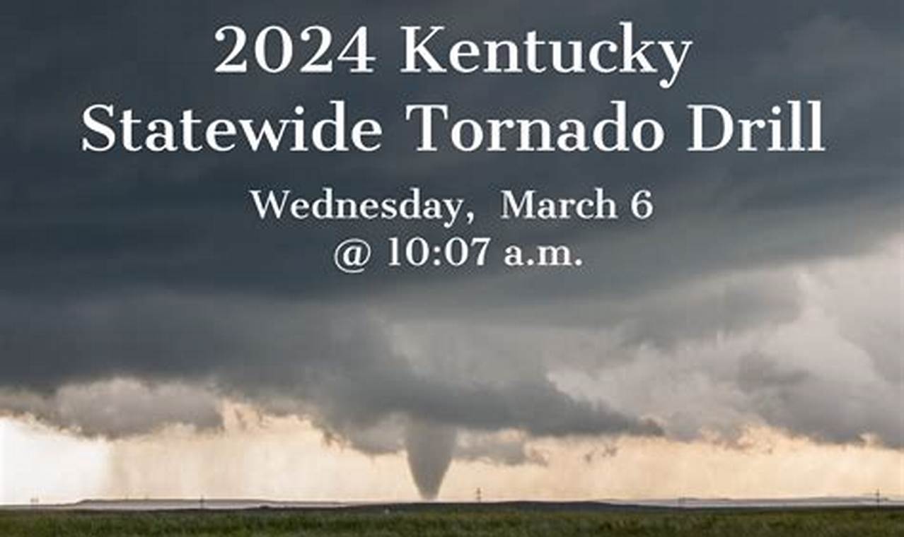 Kentucky Statewide Tornado Drill 2024