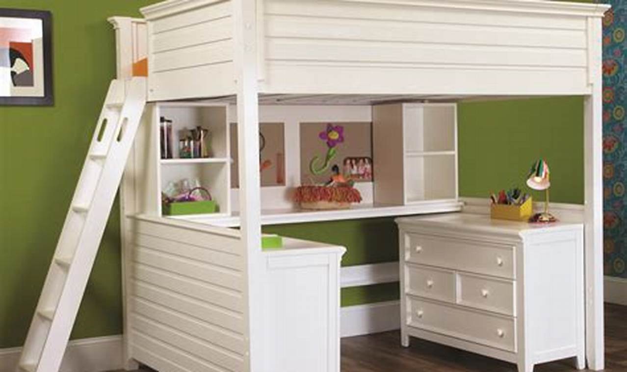 Kids Bunk Beds With Desk