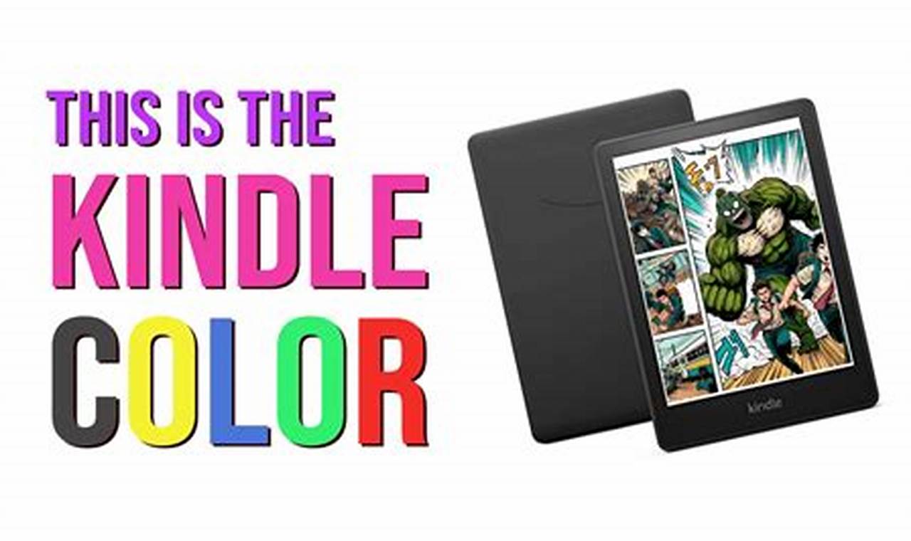 Kindle Color 2024