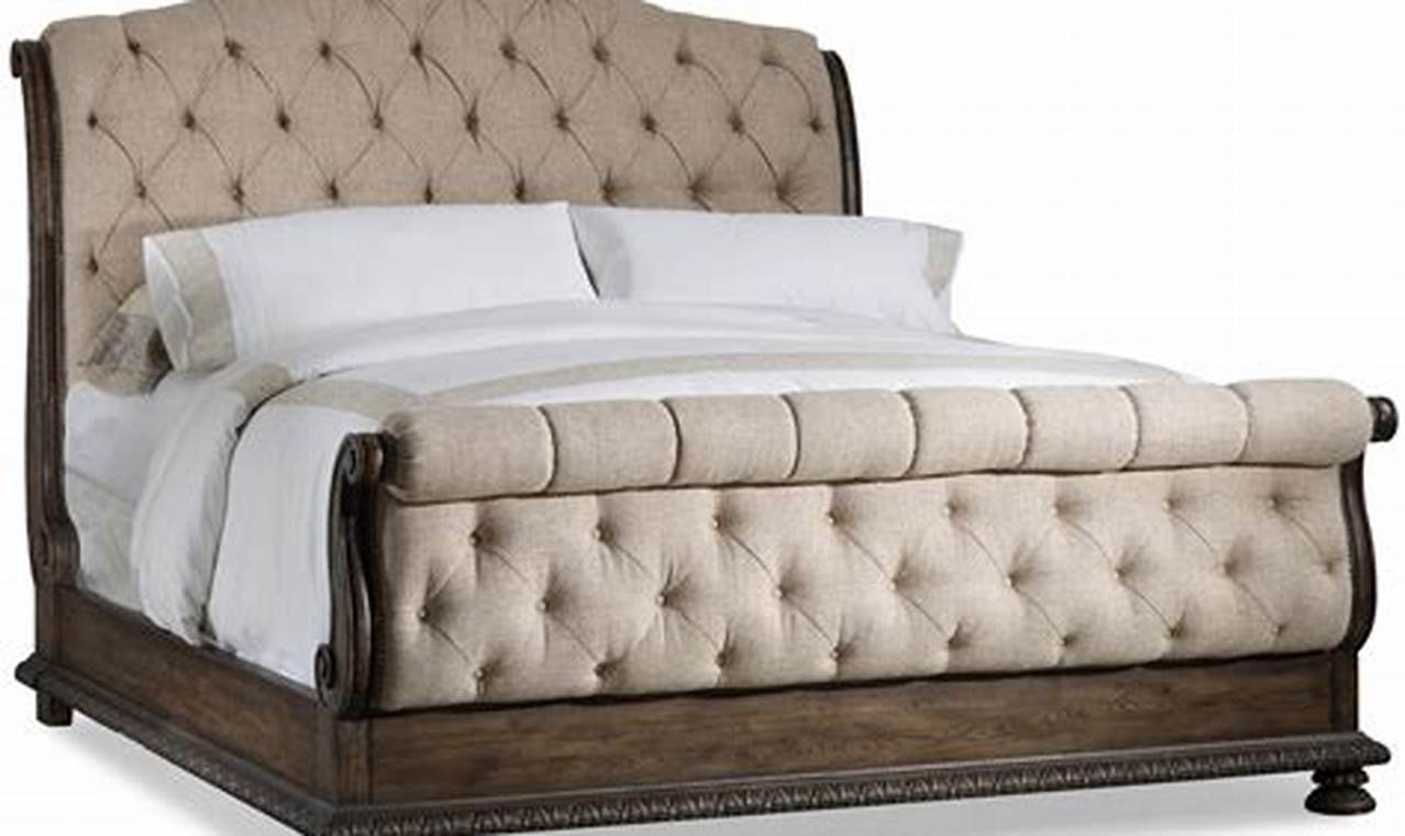 King Size Upholstered Bed