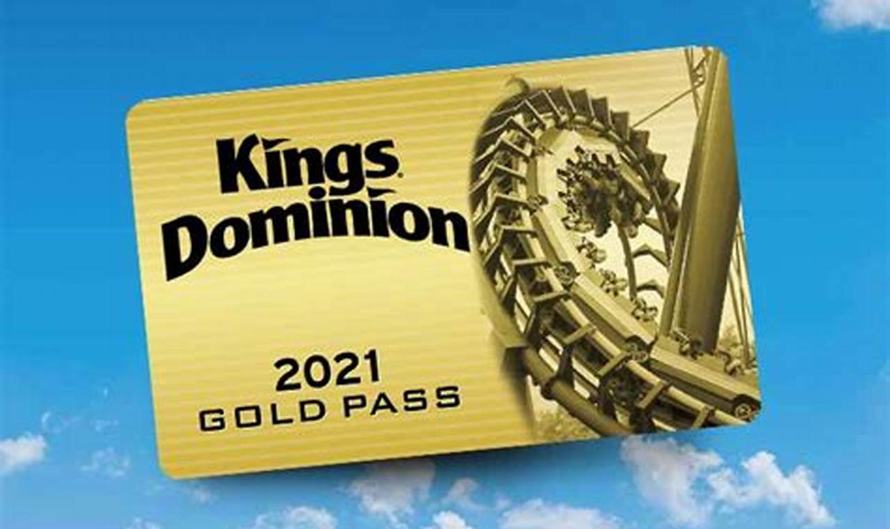 Kings Dominion Season Pass 2024