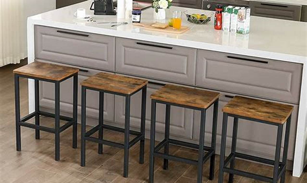Kitchen Island With Stools
