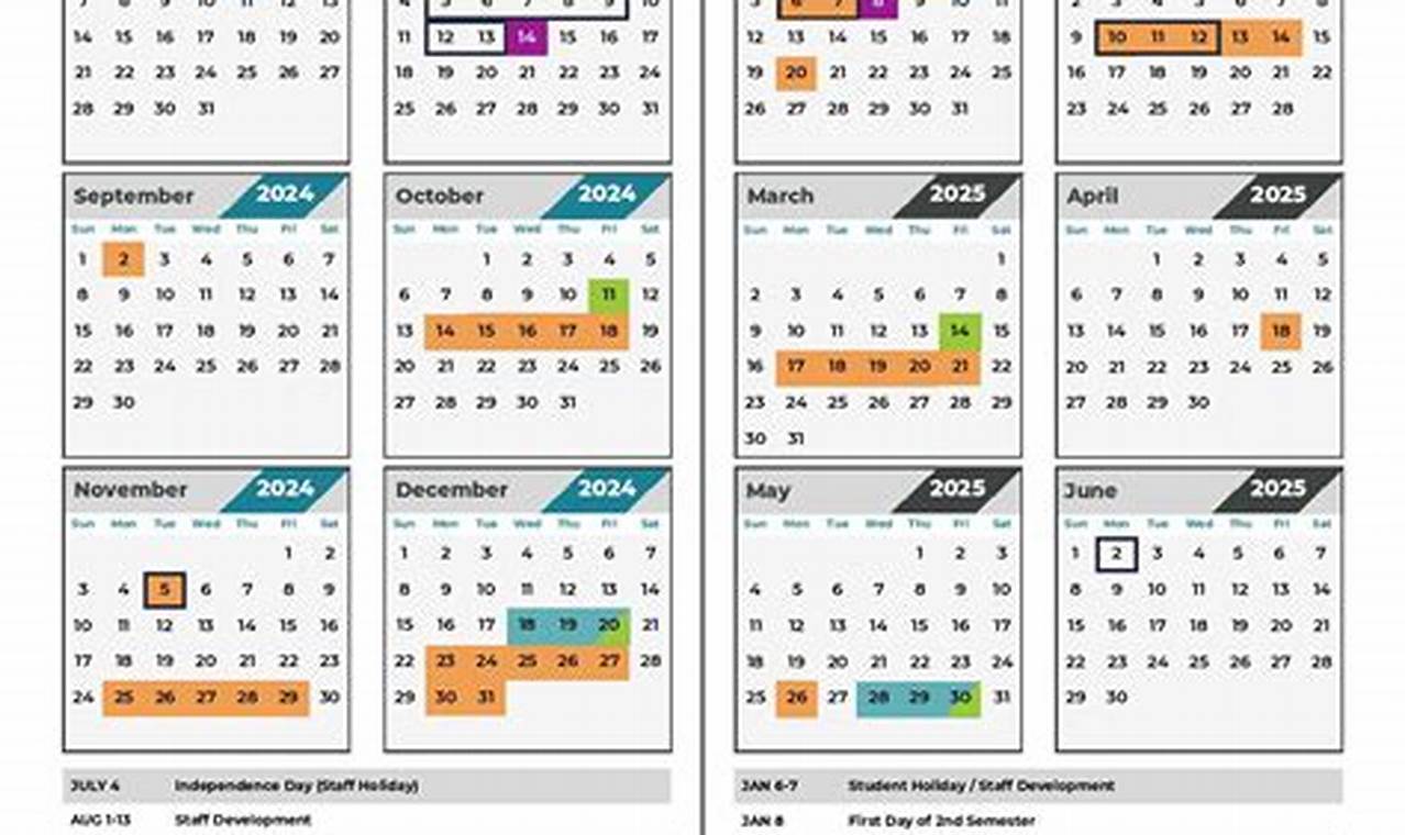 Klein Isd 2024-2025 Calendar