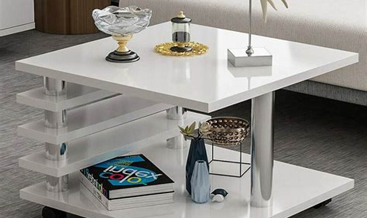 Kleiner Couchtisch Weiß: Stilvolle Eleganz für Ihr Wohnzimmer