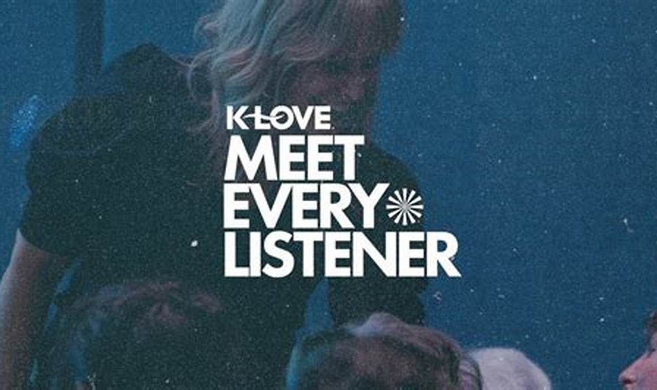 Klove Meet Every Listener Tour 2024