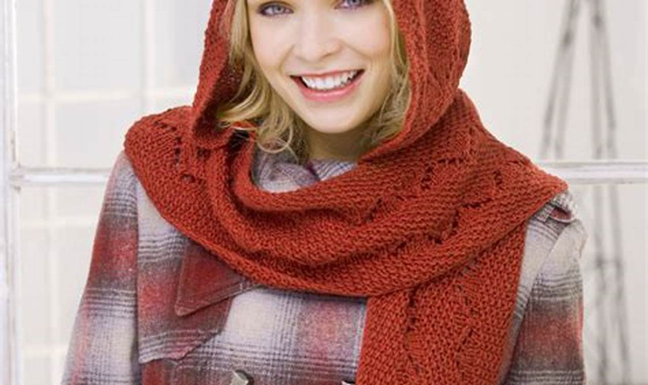 Knitted Hooded Scarf: A Cozy and Stylish Winter Accessory