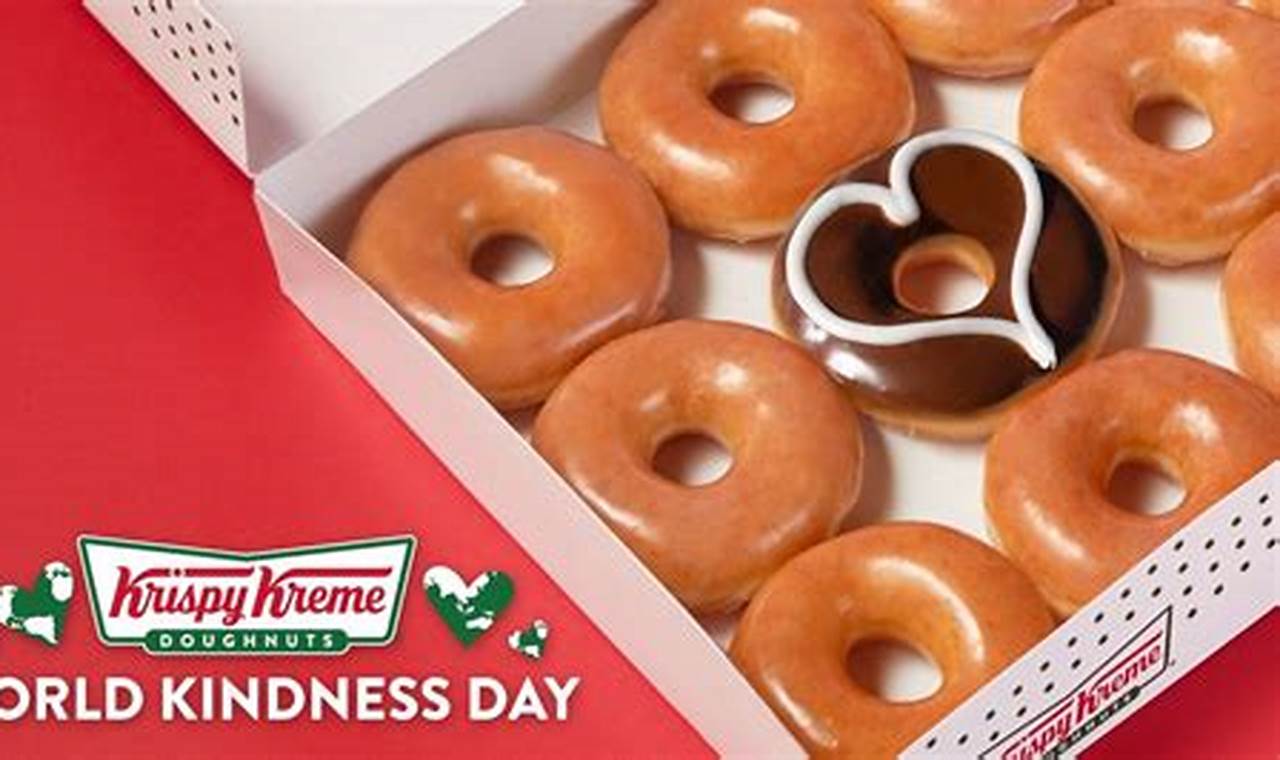 Krispy Kreme Kindness Day 2024