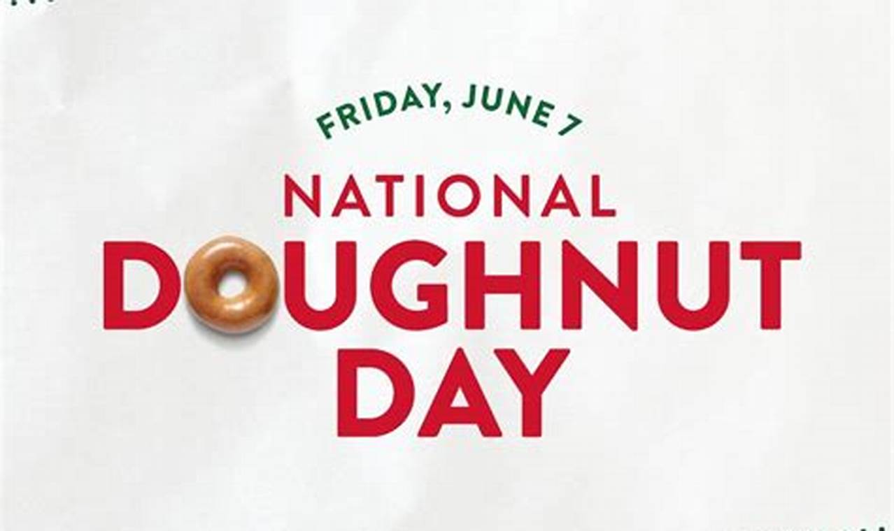 Krispy Kreme National Doughnut Day 2024
