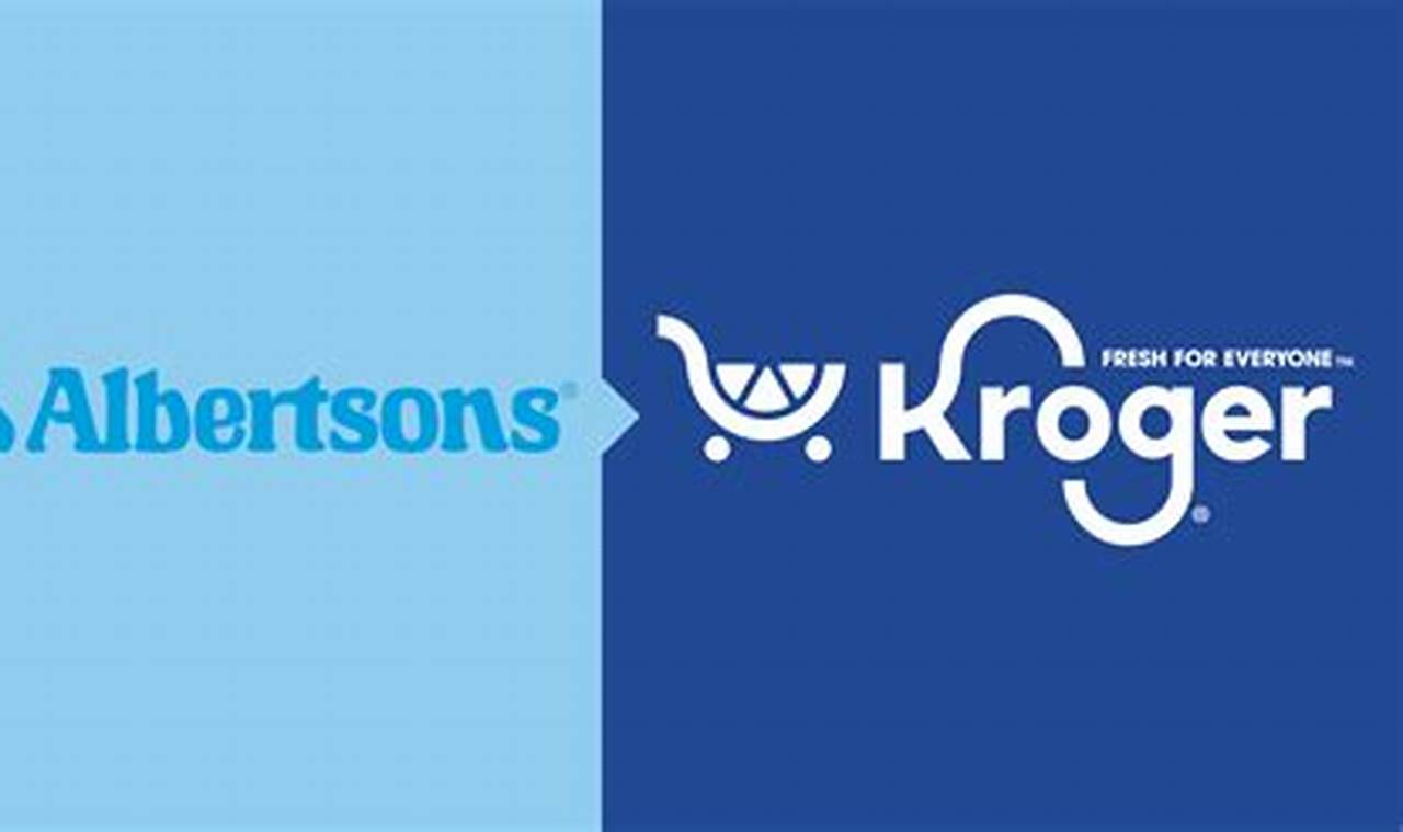 Kroger Albertsons Merger 2024