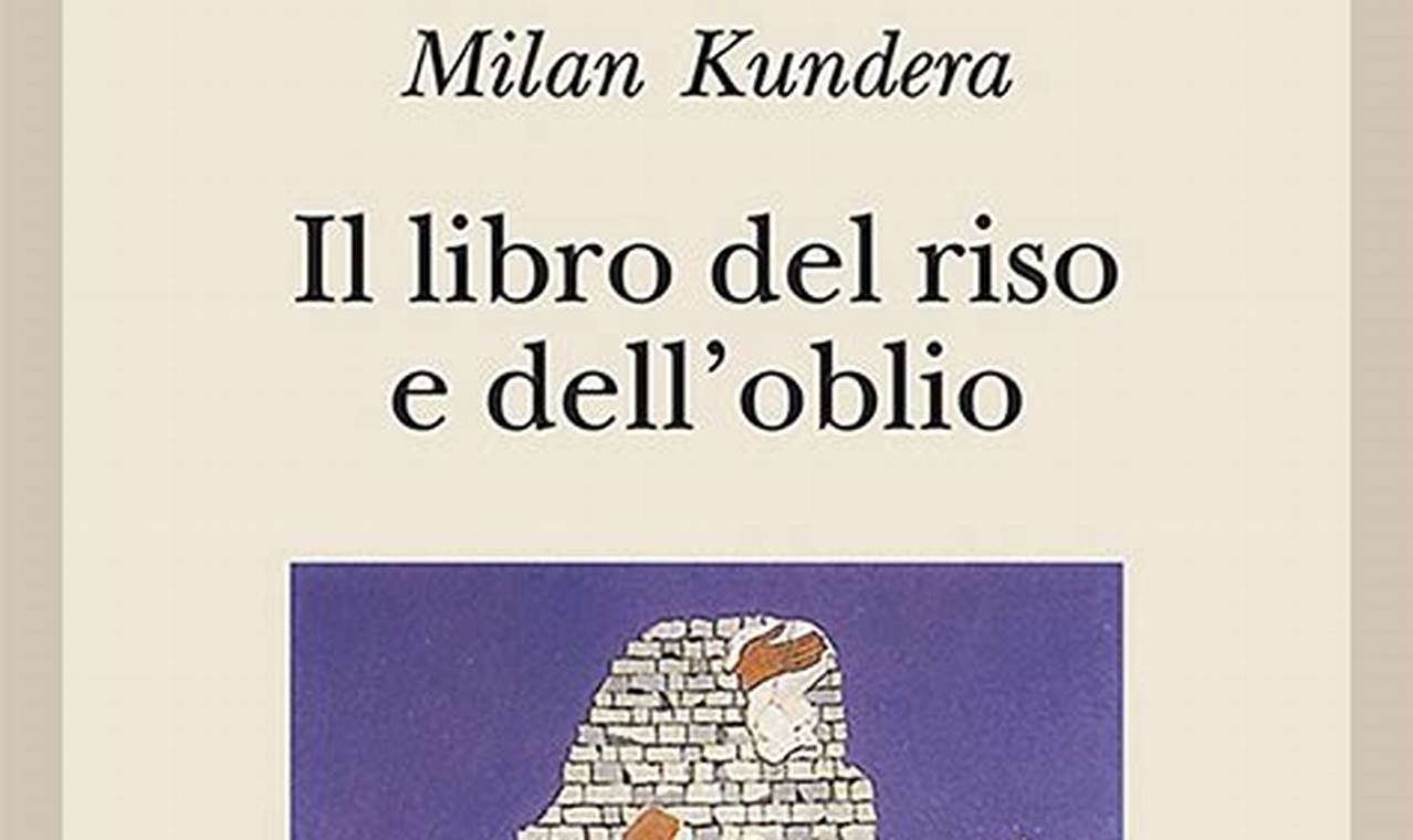 Kundera Il Libro Del Riso E Dell'Oblio