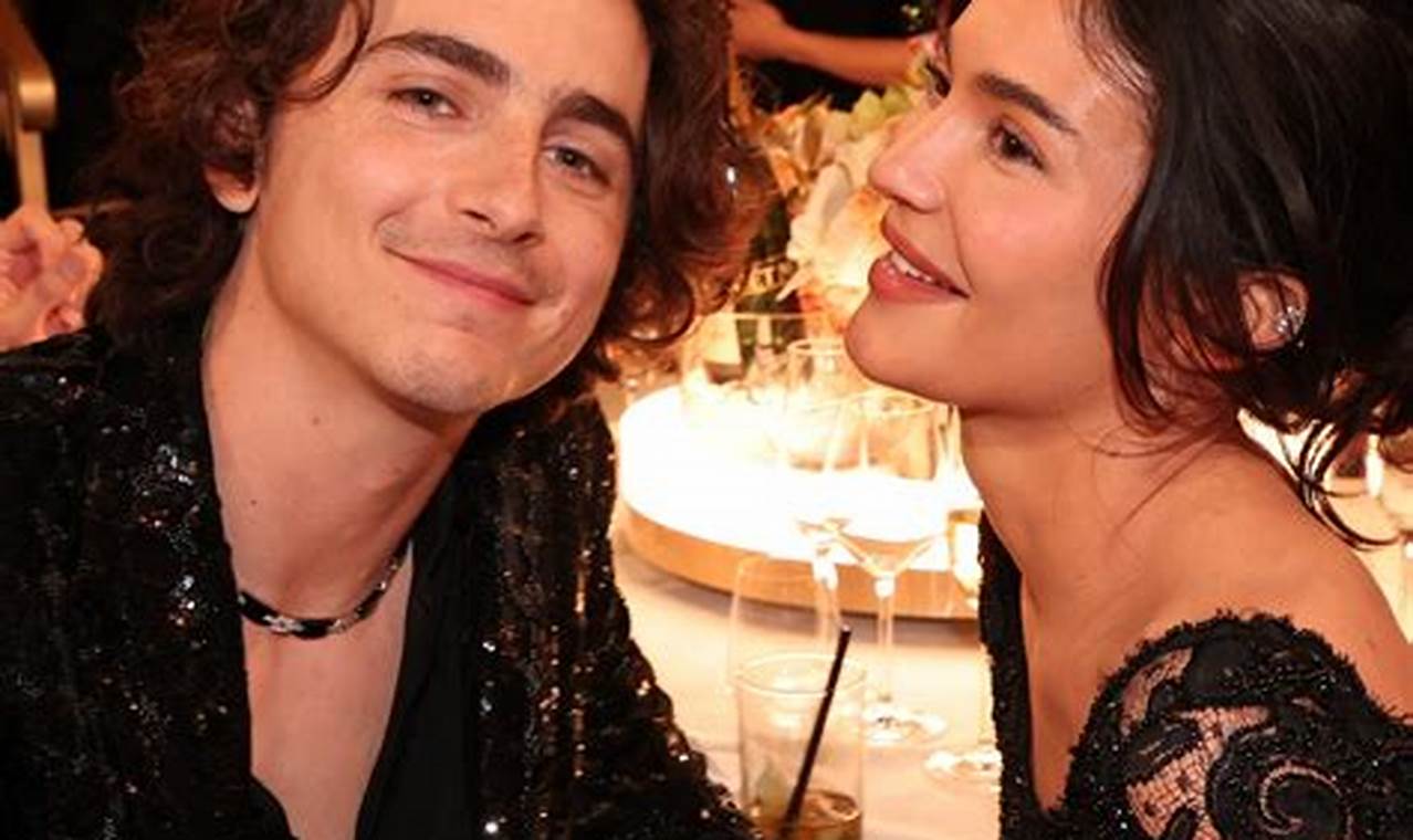 Kylie Jenner And Timothee Chalamet 2024 Flag