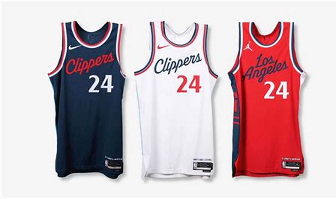 La Clippers Jersey 2024