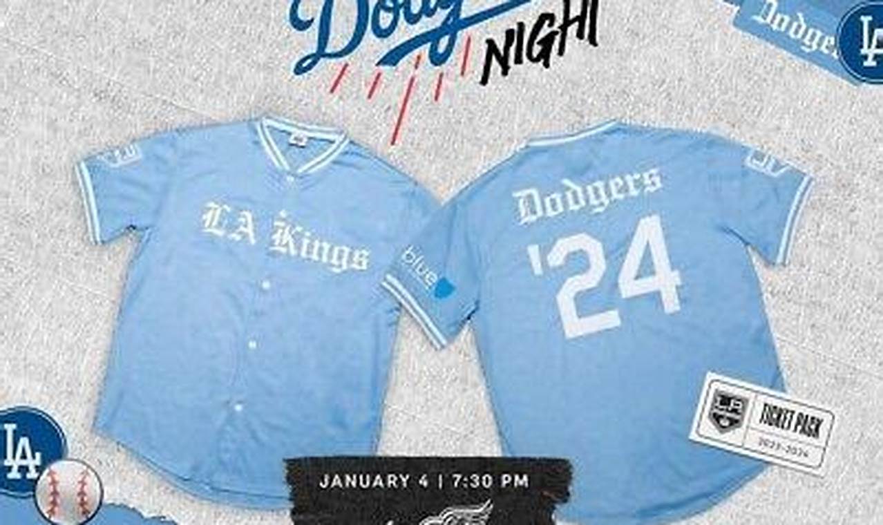 La Kings Dodgers Night 2024