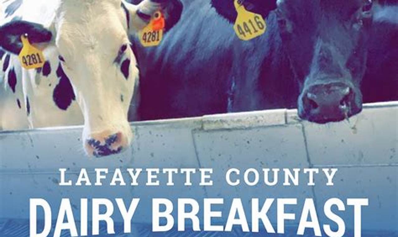 Lafayette County Dairy Breakfast 2024