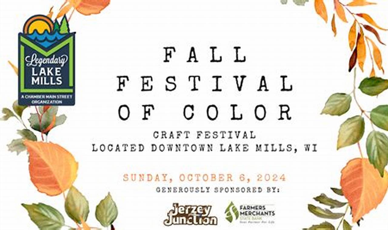 Lake Mills Fall Festival 2024