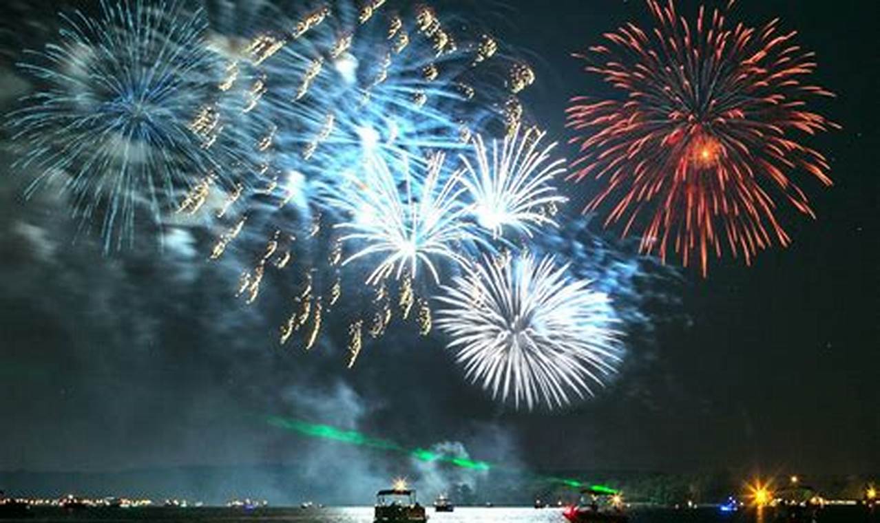 Lake Murray Fireworks 2024