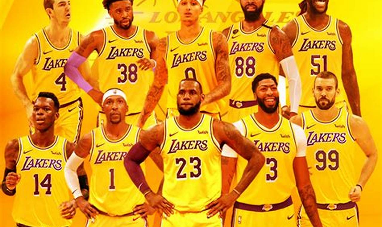 Lakers 2024 To 2024 Roster