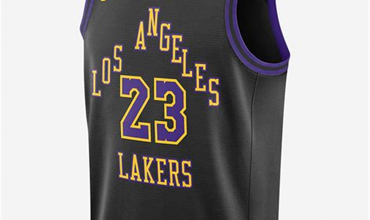 Lakers City Edition Jersey 2024
