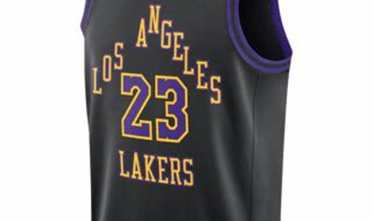 Lakers New City Jersey 2024