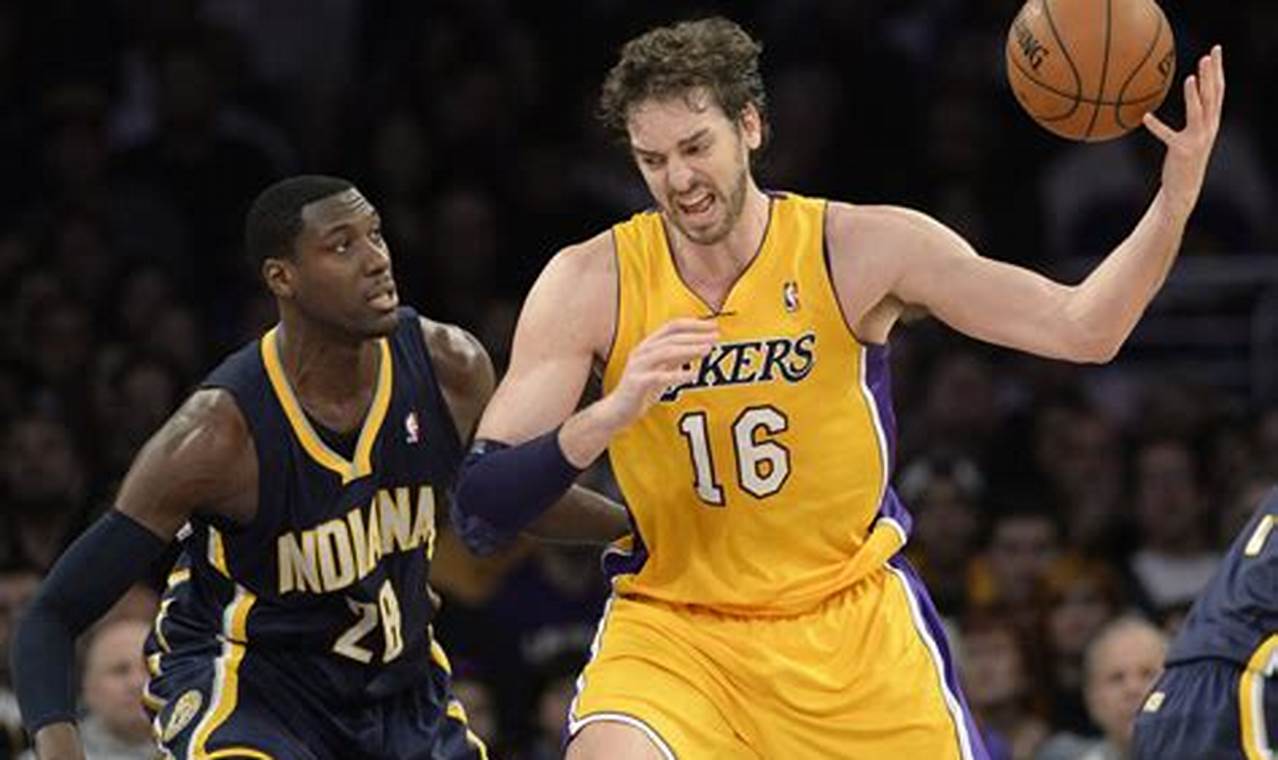 Lakers Vs Indiana Pacers Live