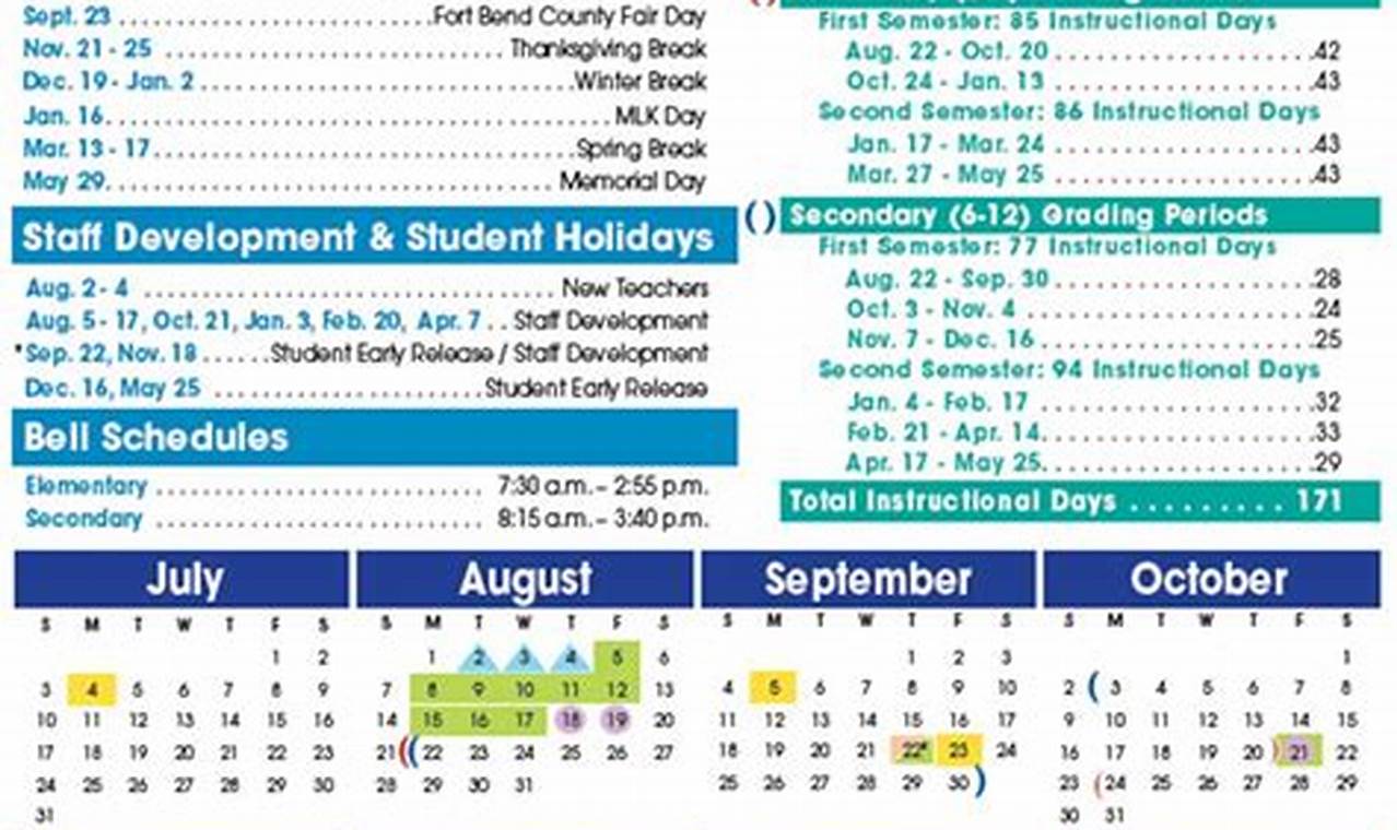 Lamar Cisd Instructional Calendar 2024-24