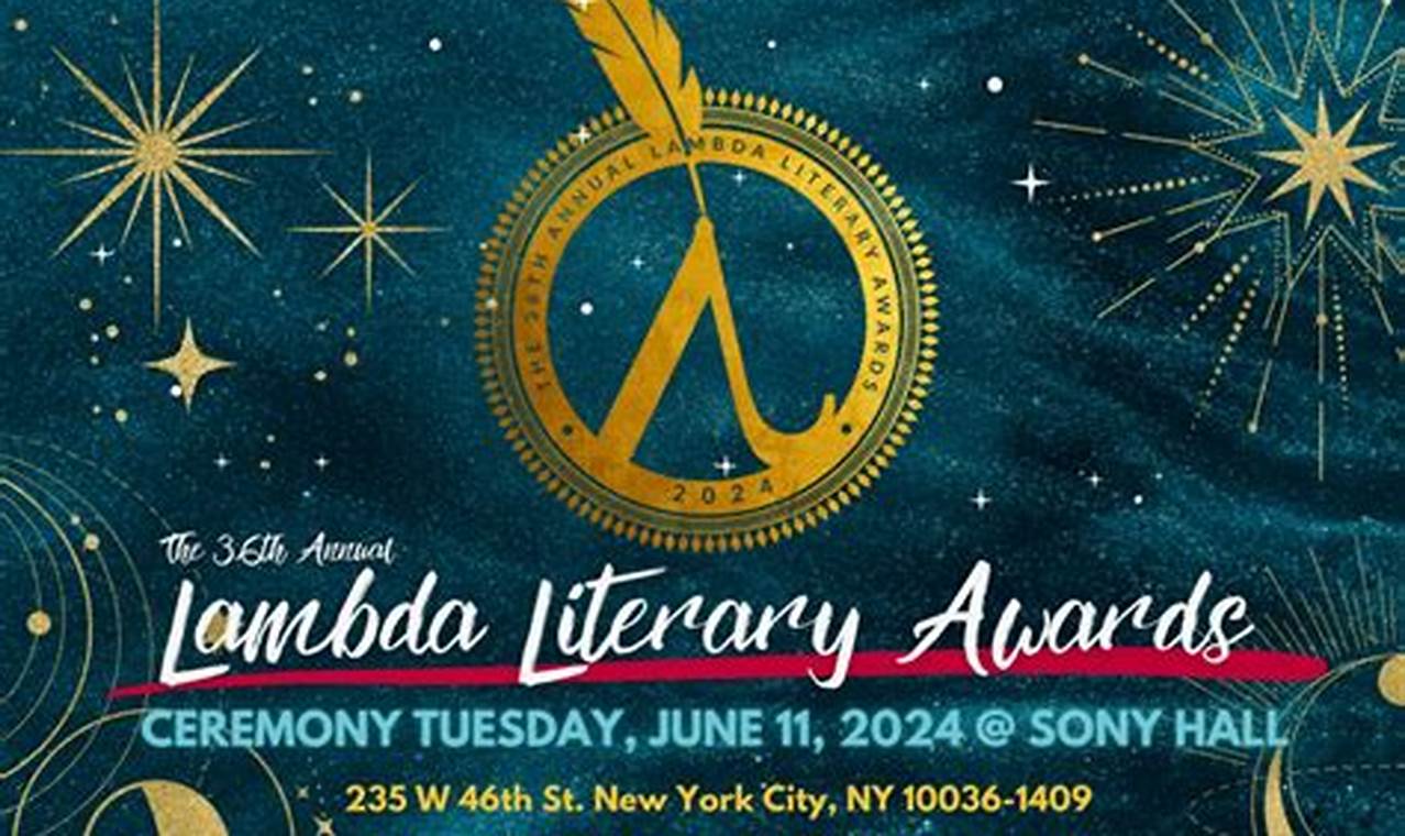 Lambda Literary Awards 2024