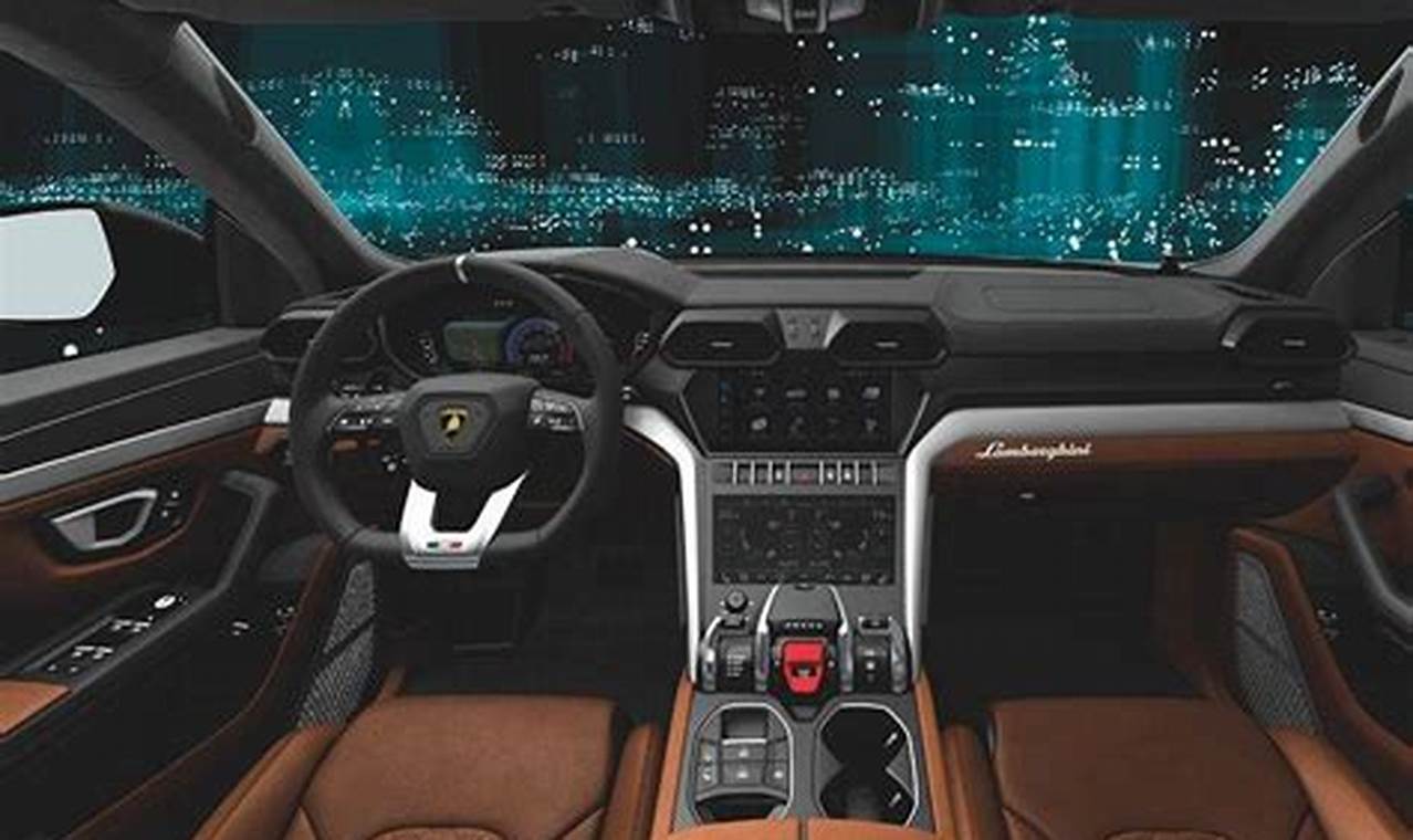 Lamborghini Urus 2024 Interior