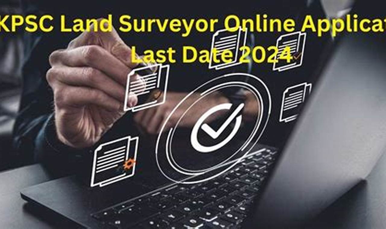 Land Surveyor Recruitment 2024 Apply Online