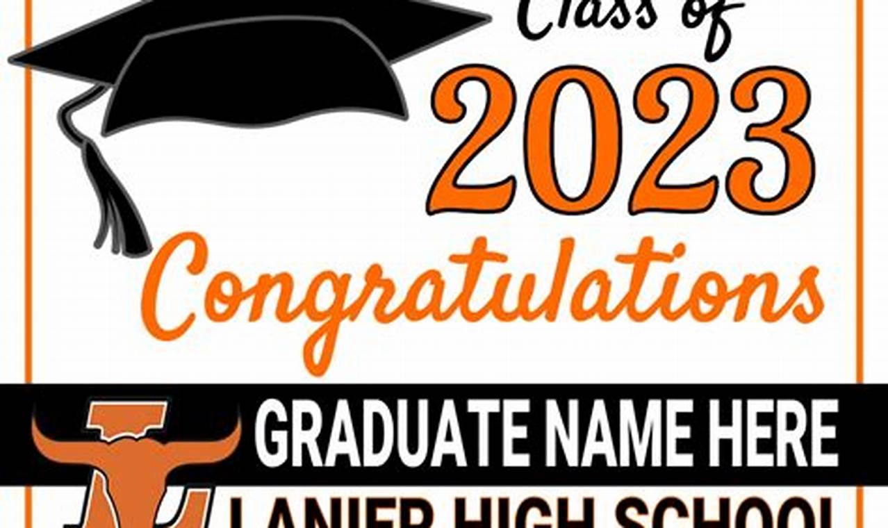 Lanier High School Graduation 2024