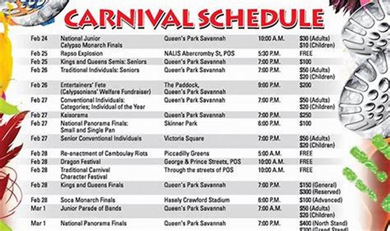 Laredo Carnival 2024 Schedule