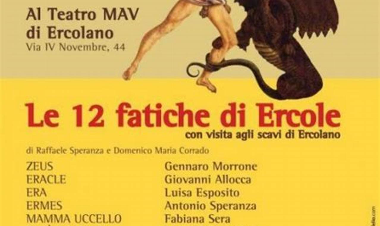 Le 12 Fatiche Di Ercole Elenco