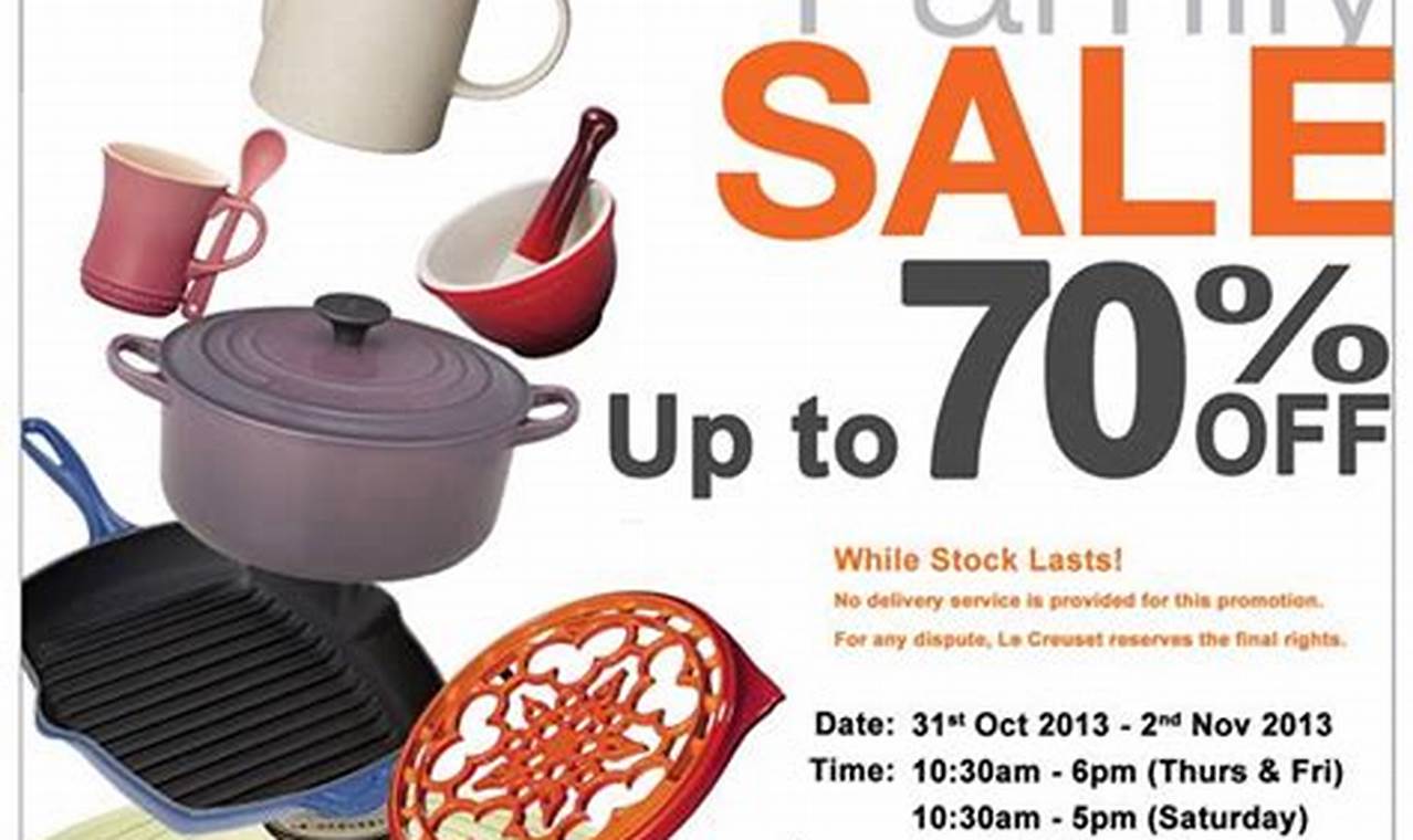 Le Creuset On Sale Discount Coupons