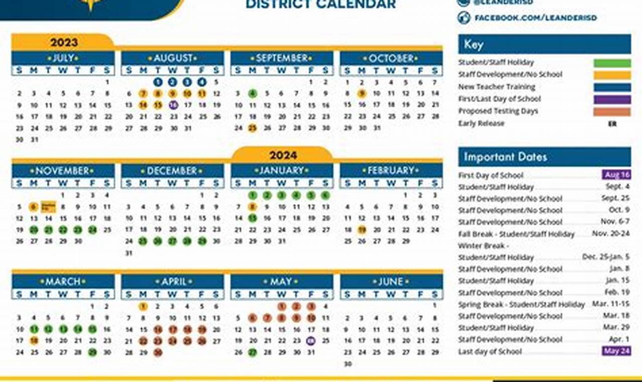 Leander Isd Calendar 2024-24