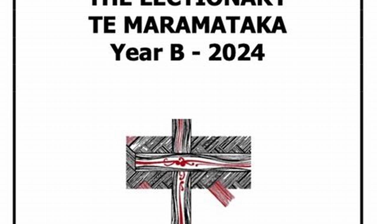 Lectionary 2024 Nz