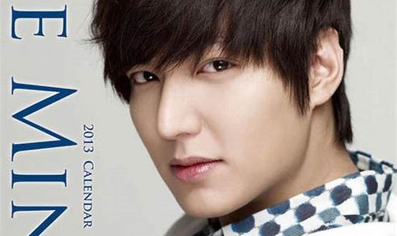 Lee Min Ho 2024 Calendar Google Scholar