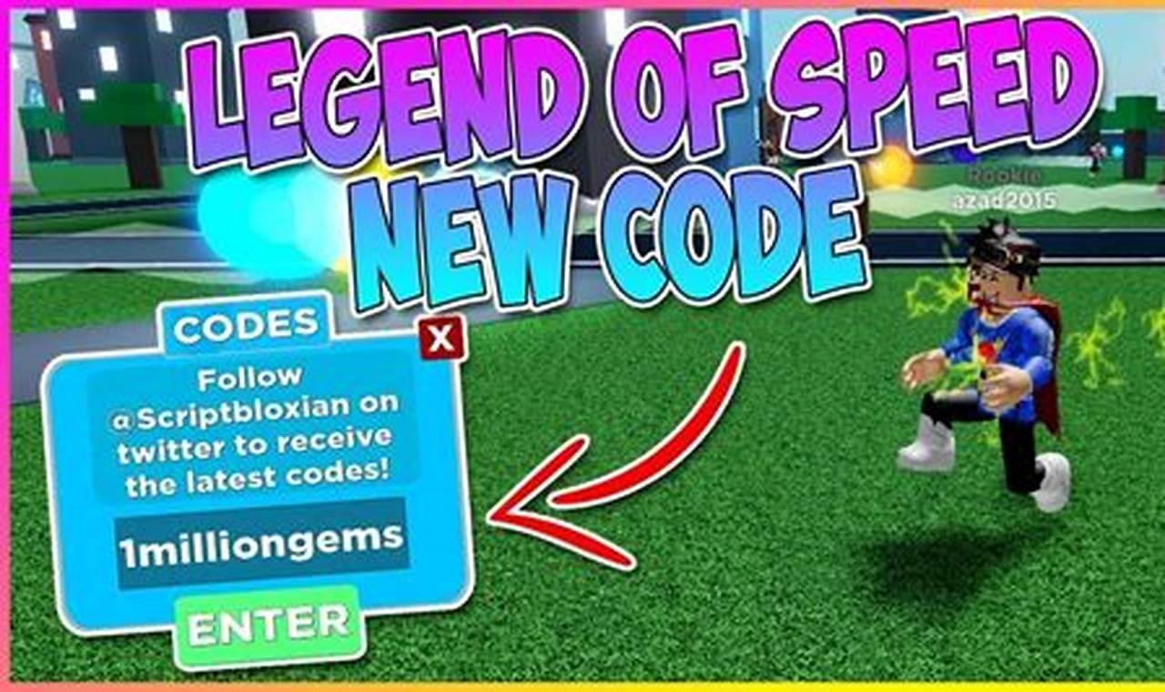 Legends Of Speed Roblox Codes 2024