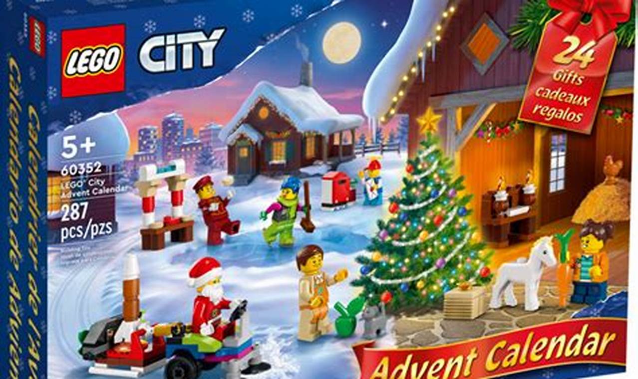 Lego City Advent Calendar 2024 60352