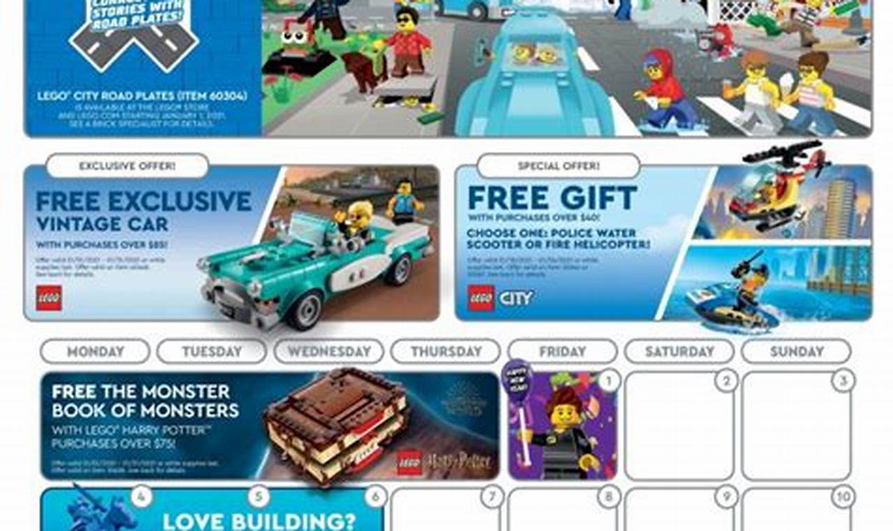 Lego Store September 2024 Calendar Week