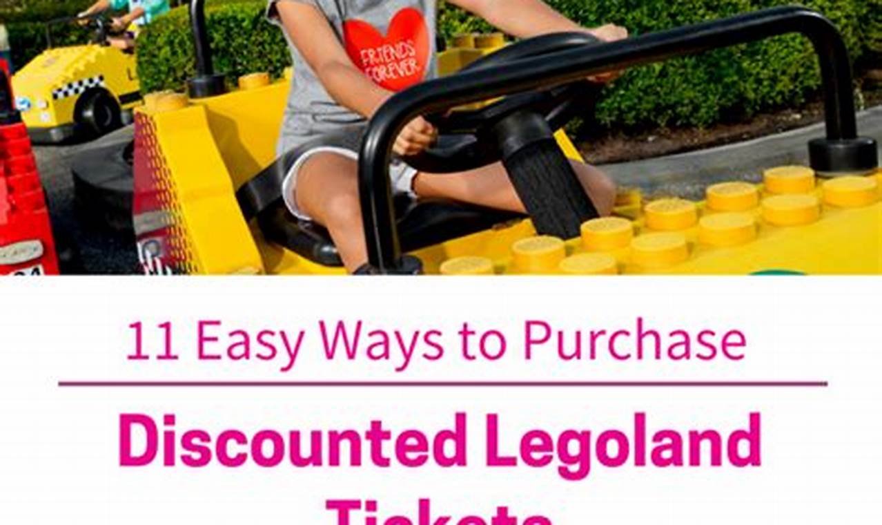 Legoland Discount Tickets 2024